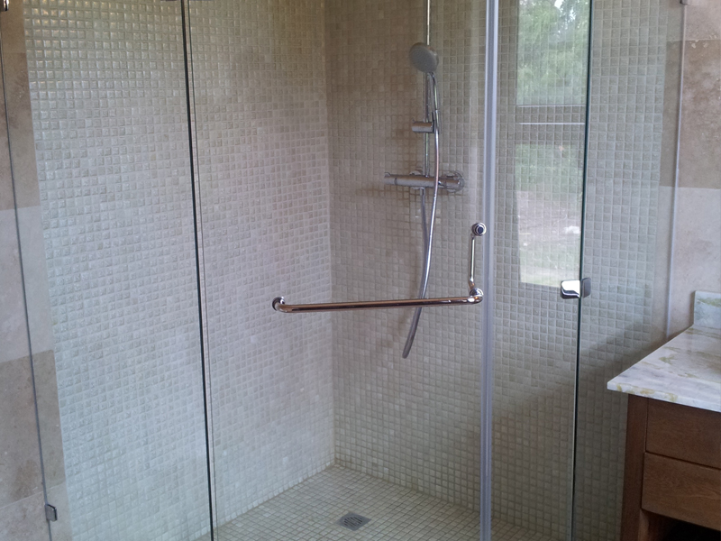 baño-vidrios